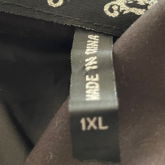 Black New York Yoki Trench Coat - XL Juniors - Picture 8 of 9